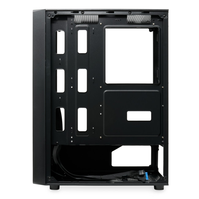 Корпус без блока питания Компьютерный корпус HSPD M530-TGBK