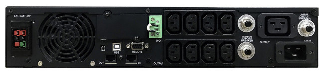 ИБП SRT-2000A, линейно-интерактивный, 2000ВА, 1800Вт, LCD, Rack/Tower, 8 розеток IEC320 C13 и 1 розетка C19 с резервным питанием, USB, RS-232, слот под SNMP карту, EPO, защита RJ45, ШхГхВ 428х563х84мм., вес 27.5кг. PowerCom Smart King RT SRT-2000A LCD ИБП SRT-2000A, линейно-интерактивный, 2000ВА, 1800Вт, LCD, Rack/Tower, 8 розеток IEC320 C13 и 1 розетка C19 с резервным питанием, USB, RS-232, слот под SNMP карту, EPO, защита RJ45, ШхГхВ 428х563х84мм., вес 27.5кг. PowerCom Smart King RT SRT-2000A LCD