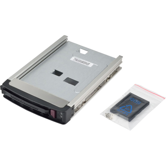Переходник для установки диска  2.5" в отсек для диска 3.5" SuperMicro MCP-220-00080-0B Переходник для установки диска  2.5" в отсек для диска 3.5" SuperMicro MCP-220-00080-0B