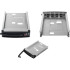 Переходник для установки диска  2.5" в отсек для диска 3.5" SuperMicro MCP-220-00080-0B