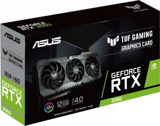 Видеокарта ASUS TUF-RTX3060-12G-V2-GAMING