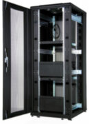 Шкаф напольный CloudMax 19"42U600x1200, передняя дверь одностворчатая перфорированная 63%,задняя дверь двустворчатая перфорированная 63%, плоск. упак., цвет черный Estap CloudMax 19"42U600x1200 Шкаф напольный CloudMax 19"42U600x1200, передняя дверь одностворчатая перфорированная 63%,задняя дверь двустворчатая перфорированная 63%, плоск. упак., цвет черный Estap CloudMax 19"42U600x1200