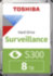 Жесткий диск Toshiba S300 Surveillance HDWT380UZSVA