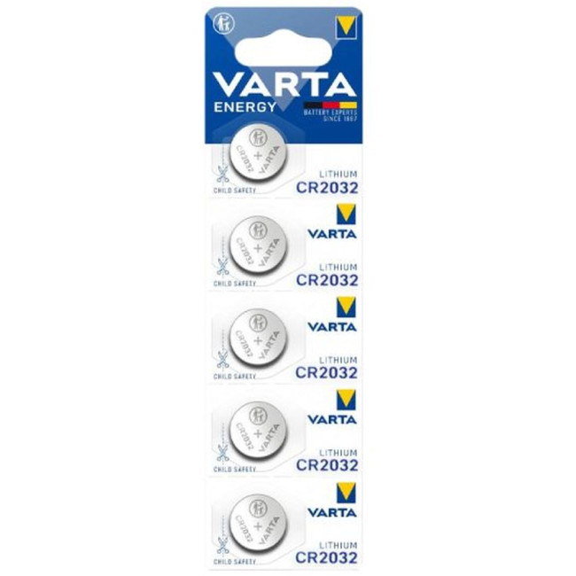 Батарейка Varta ENERGY CR2032 BL5 Lithium 3V (6032) (5/100/500) (5 шт.) VARTA 06032229405