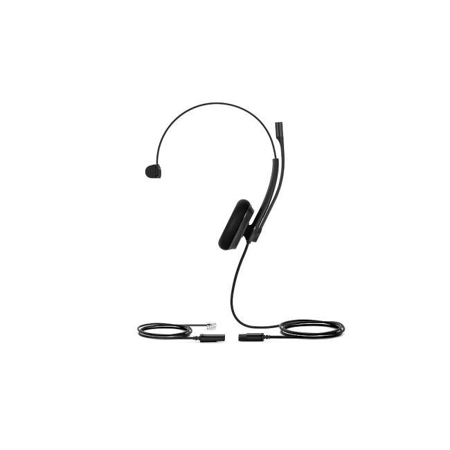 Гарнитура проводная Yealink YHS34 Lite Mono Гарнитура проводная Yealink YHS34 Lite Mono