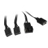Кулер для процессора HSPD CPU Cooler A128-BKA BLACK ARGB cover