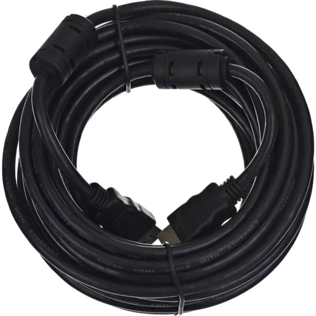 Кабель Telecom HDMI 19M/M+2 фильтра 1.4V W/Ethernet/3D <CG511D-7.5M> VCOM CG511D-7.5M