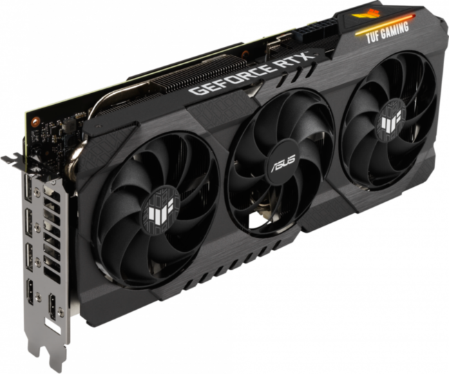 Видеокарта ASUS TUF-RTX3070TI-O8G-GAMING