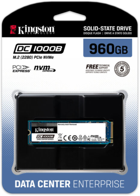 Твердотельный накопитель Серверный накопитель SSD 960GB Kingston DC1000B (SEDC1000BM8/960G) Твердотельный накопитель Серверный накопитель SSD 960GB Kingston DC1000B (SEDC1000BM8/960G)