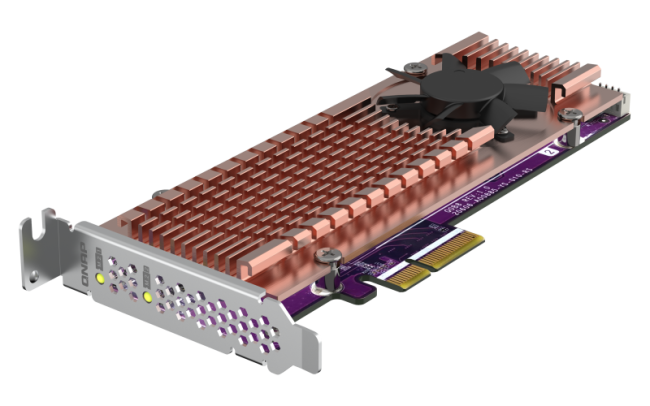 Плата расширения QNAP QM2-2P-244A Плата расширения QNAP QM2-2P-244A