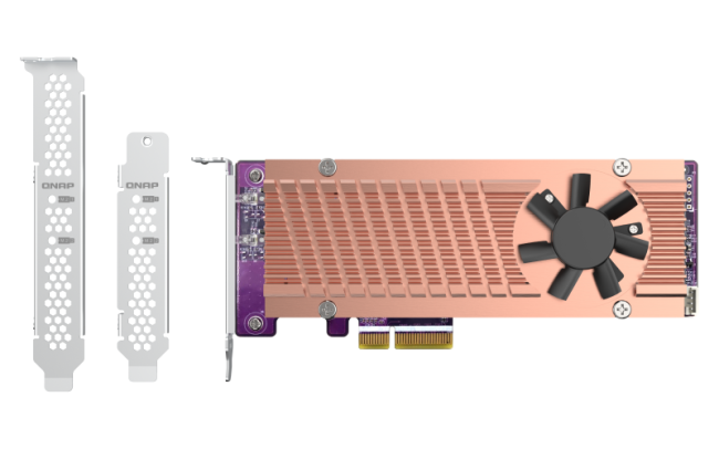 Плата расширения QNAP QM2-2P-244A Плата расширения QNAP QM2-2P-244A
