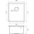 Кухонная мойка RIVELATO Rivelato Rinox 3844 UN PVD black