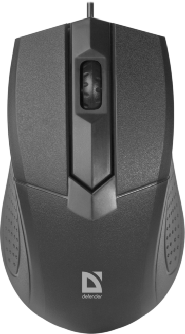 Defender Проводная оптическая мышь Optimum MB-270 черный,3 кнопки,1000 dpi Defender Optimum MB-270 черный