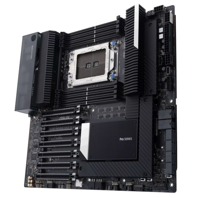 Материнская плата ASUS PRO WS WRX80E-SAGE SE WIFI II 90MB1E60-M0EAY0 Материнская плата ASUS PRO WS WRX80E-SAGE SE WIFI II 90MB1E60-M0EAY0