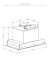 Встраиваемая вытяжка KUPPERSBERG Kuppersberg INFLAT 60 W