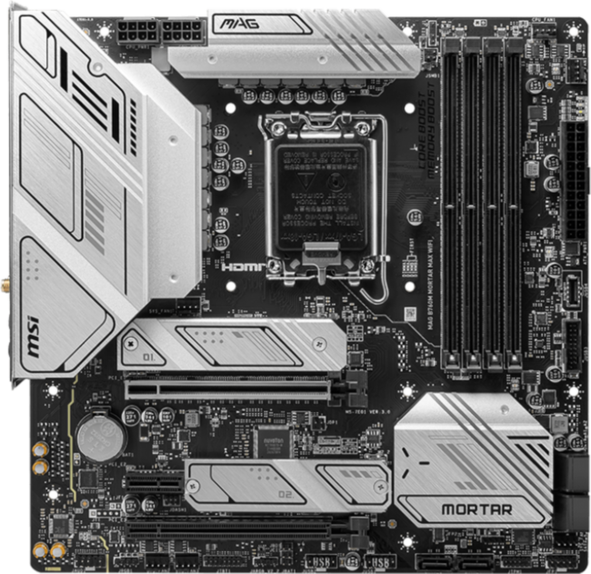 Материнская плата MSI MAG B760M MORTAR MAX WIFI DDR4