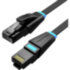Патч-корд Vention прямой UTP cat.6, RJ45 - 2м. плоский Черный Vention IBJBH