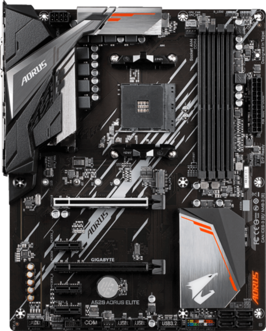 Материнская плата Gigabyte A520 AORUS ELITE (rev. 1.0)