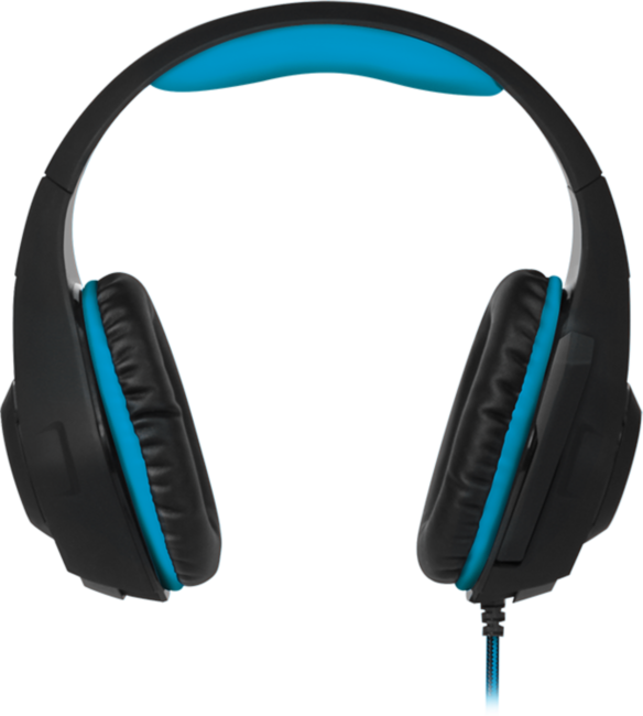 Игровые стереонаушники с микрофоном SVEN AP-G887MV, черный-синий Sven AP-G887MV