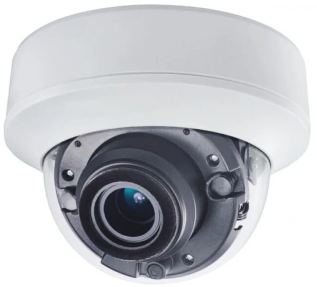 2Мп уличная купольная HD-TVI камера с EXIR-подсветкой до 60м HiWatch DS-T208S (2.7-13,5 mm)