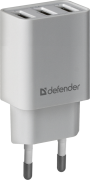 Defender Сетевой адаптер UPA-31 белый, 3xUSB, 5V/3.1А Defender UPA-31 белый, 3xUSB, 5V/3.1А Defender Сетевой адаптер UPA-31 белый, 3xUSB, 5V/3.1А Defender UPA-31 белый, 3xUSB, 5V/3.1А