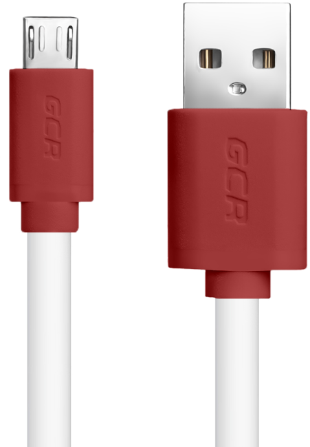 Greenconnect Кабель 0.5m USB 2.0, AM/microB 5pin, белый, красные коннекторы, 28/28 AWG, экран, армированный, морозостойкий, GCR-51500 Greenconnect  USB 2.0 Type-AM - microUSB 2.0 (m) 0.5м Greenconnect Кабель 0.5m USB 2.0, AM/microB 5pin, белый, красные коннекторы, 28/28 AWG, экран, армированный, морозостойкий, GCR-51500 Greenconnect  USB 2.0 Type-AM - microUSB 2.0 (m) 0.5м