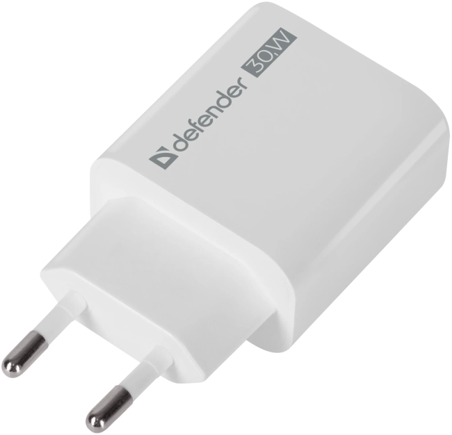 Defender Сетевое ЗУ UPA-130 USB-C/PD30W+USB-A/QC3.0 Defender 83674