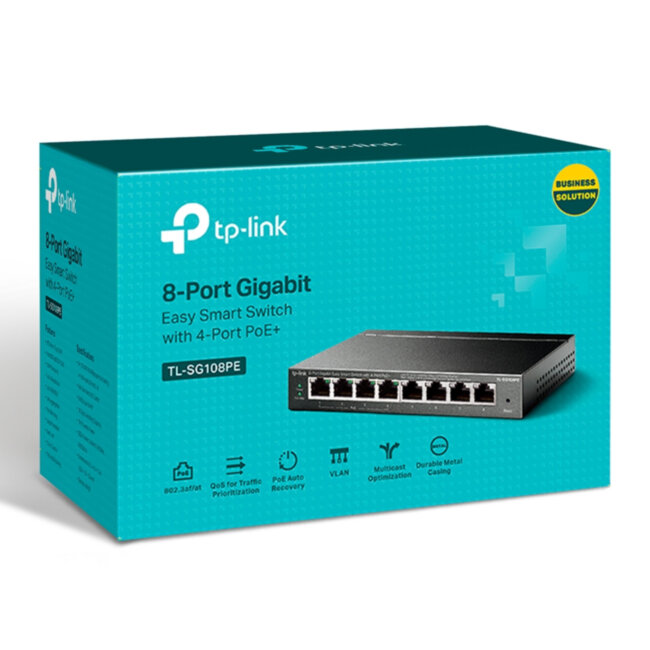 Коммутатор TP-Link TL-SG108PE