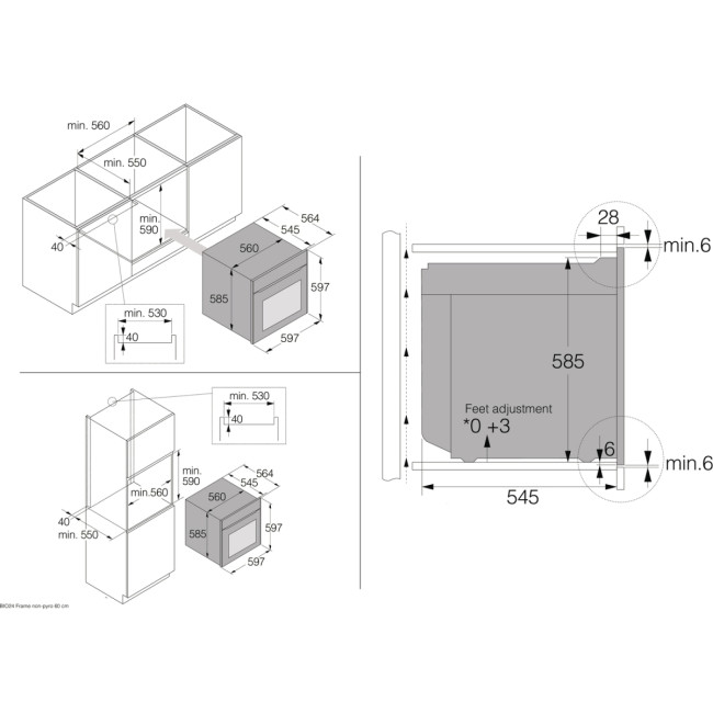 Встраиваемый духовой шкаф ASKO ASKO OCS66GSH