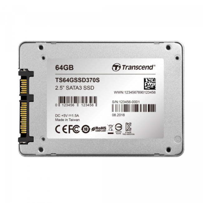 Твердотельный накопитель Transcend SSD370S TS64GSSD370S Твердотельный накопитель Transcend SSD370S TS64GSSD370S