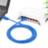 Greenconnect Патч-корд прямой 0.15m, UTP кат.5e, синий, позолоченные контакты, 24 AWG, литой, GCR-LNC01-0.15m, ethernet high speed 1 Гбит/с, RJ45, T568B Greenconnect RJ45(m) - RJ45(m) Cat. 5e U/UTP PVC 0.15м синий