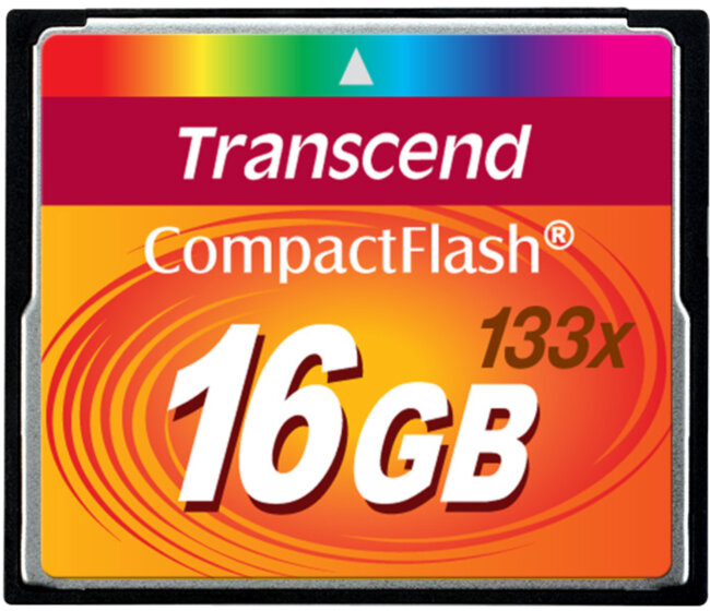 Карта памяти Transcend CompactFlash 133 16GB