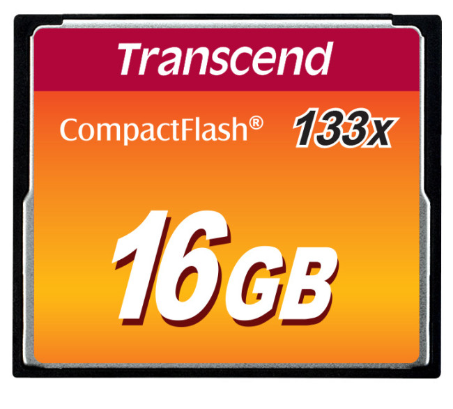 Карта памяти Transcend CompactFlash 133 16GB Карта памяти Transcend CompactFlash 133 16GB