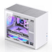 Корпус компьютерный mATX JONSBO D30 Silver TG