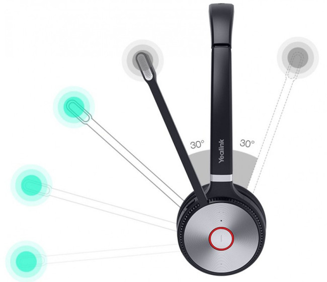 Гарнитура беспроводная Yealink WH62 Mono Teams Гарнитура беспроводная Yealink WH62 Mono Teams