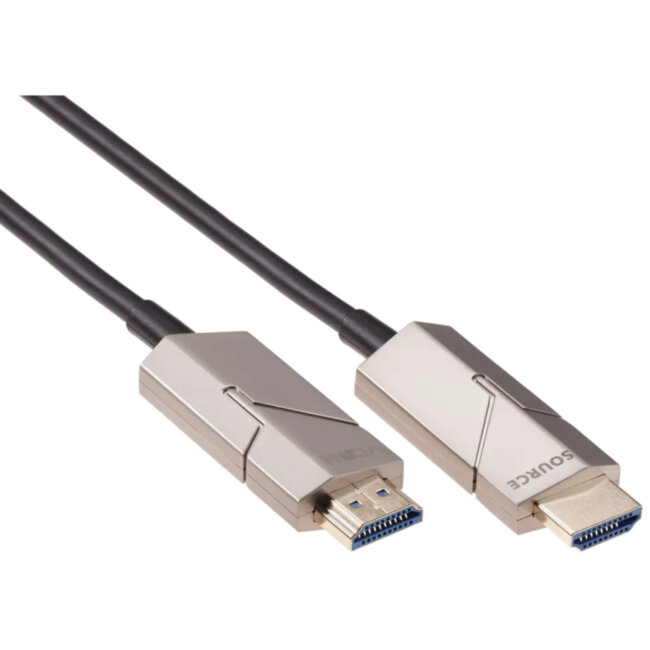 Активный оптический кабель HDMI 19M/M,ver. 2.0, 4K@60 Hz 30m VCOM <D3742P-30M> VCOM D3742P-30M