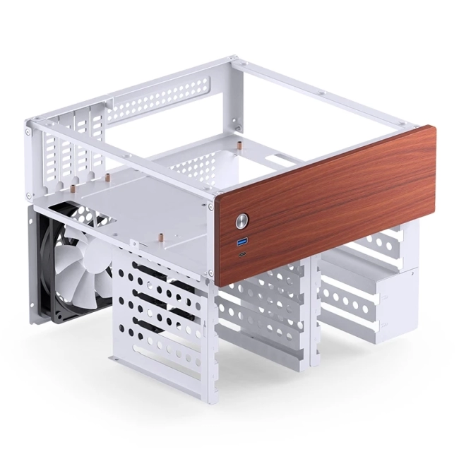 Корпус без блока питания JONSBO N4 White