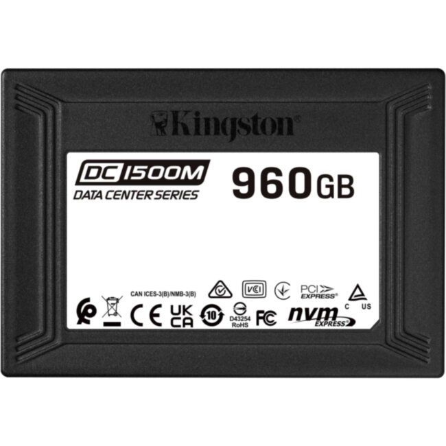 Твердотельный накопитель Kingston SSD DC1500M, 960GB (SEDC1500M/960G)