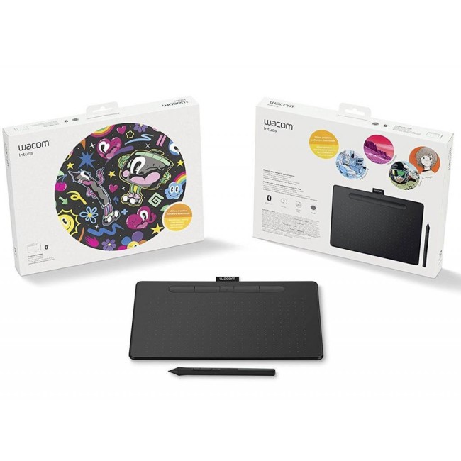 Графический планшет Wacom Intuos M Bluetooth Black Графический планшет Wacom Intuos M Bluetooth Black