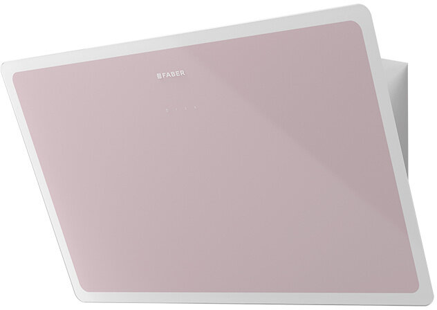 Настенная вытяжка Faber Faber GLAM-LIGHT A80 PINK/WH EVO