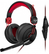 Игровые стереонаушники с микрофоном SVEN AP-G888MV, черный-красный Sven AP-G888MV