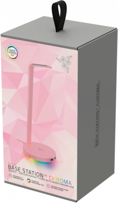 Подставка для наушников Razer Base Station Chroma V2 - Quartz Razer Base Station V2 Chroma Подставка для наушников Razer Base Station Chroma V2 - Quartz Razer Base Station V2 Chroma