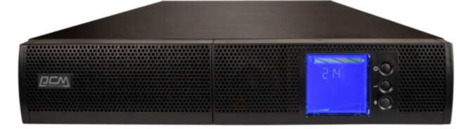 ИБП Powercom SNT-2000, 2000 Вт/2000 ВА, Rack/Tower, 8 розеток IEC320 C13 и 1 розетка IEC320 C19 с резервным питанием, LCD, USB, RS-232, слот под SNMP карту, ШхГхВ 428х635х84 мм, вес 28.5 кг Powercom UPS SNT-2000, 2000 W/2000 VA, Rack