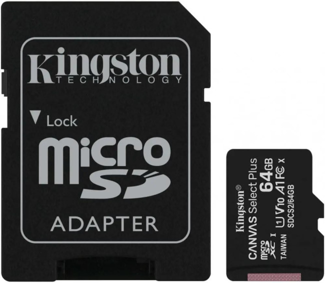 Карта памяти Kingston SDCS2/64GB