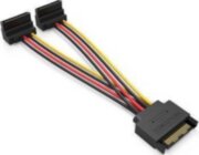 Кабель питания-разветвитель Vention SATA 15pin M / 2 x SATA 15pin F угол 90 - 0.15м Vention KDBBB Кабель питания-разветвитель Vention SATA 15pin M / 2 x SATA 15pin F угол 90 - 0.15м Vention KDBBB