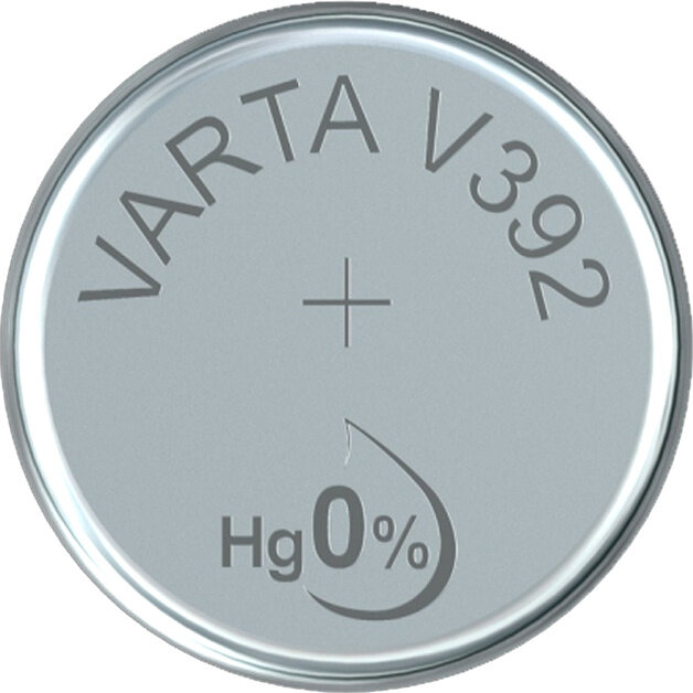 Батарейка Varta 392 (SR41W) BL1 Silver Oxide 1.55V (1/10/100) Varta SILVER OXIDE SR41W (00392101111)