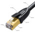 GCR Патч-корд PROF прямой 3.0m, FTP медь кат.6, позолоч. контакты и  коннектор, 25 AWG, Deluxe ethernet high speed 10 Гбит/с, RJ45, T568B, GCR-52550 Greenconnect RJ45(m) - RJ45(m) Cat. 6 F/UTP PVC 3м