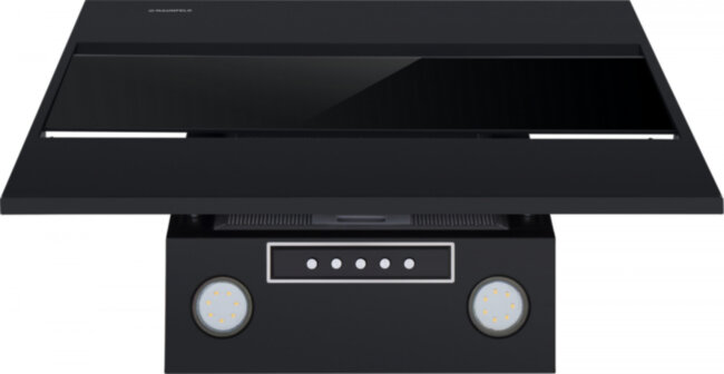 Кухонная вытяжка MAUNFELD Maunfeld BRIDGE 50 black glass black Кухонная вытяжка MAUNFELD Maunfeld BRIDGE 50 black glass black