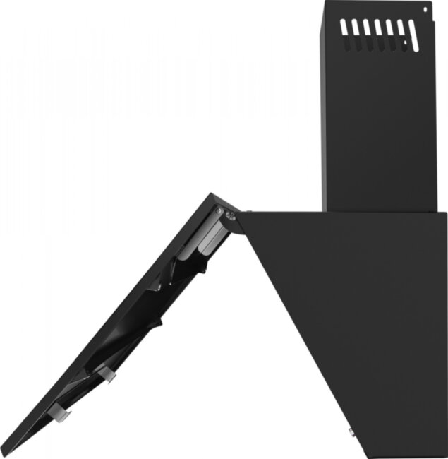 Кухонная вытяжка MAUNFELD Maunfeld BRIDGE 50 black glass black Кухонная вытяжка MAUNFELD Maunfeld BRIDGE 50 black glass black