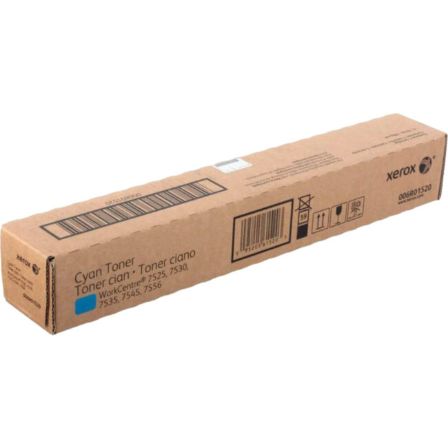 ТОНЕР-КАРТРИДЖ ГОЛУБОЙ WC7545, 15K Xerox 006R01520